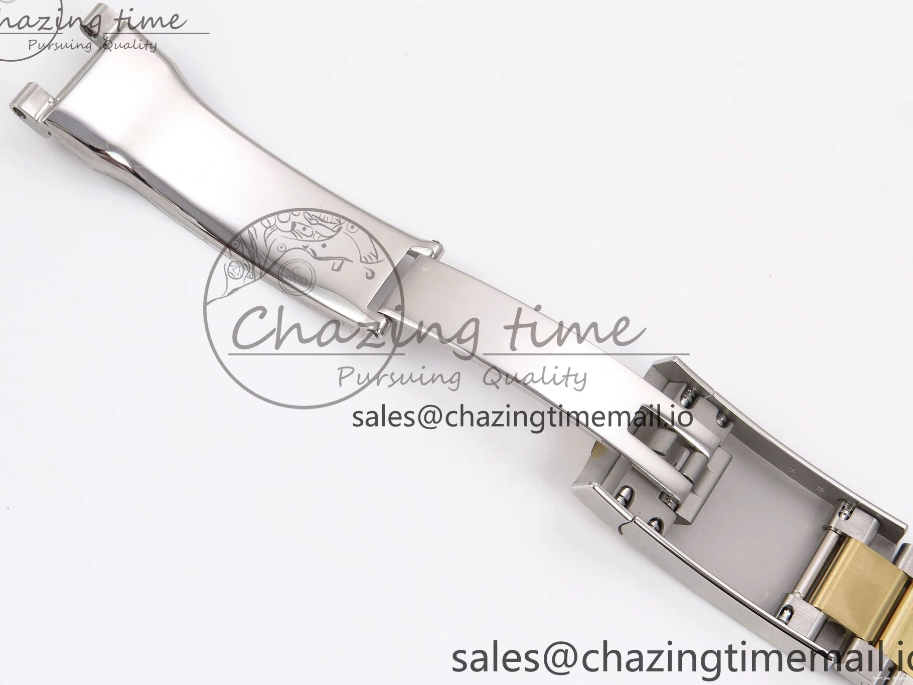 0215 DateJust 41 126333 EWEF Best Edition YG Stick Dial on SS YG Oyster Bracelet A Durable 971